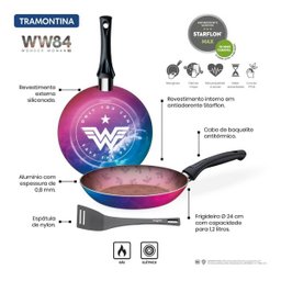 Frigideira Tramontina Antiaderente Mulher Maravilha 1984 - 2