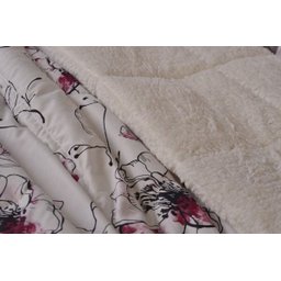 Coberdrom Top Line Casal King Microfibra e Sherpa 1 Peça - Malta - 2