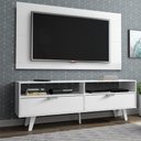 Ver imagem 1 de Rack Madesa Oslo e Painel para Tv até 55 Polegadas 2 Portas