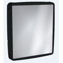 Ver imagem 2 de Armário Banheiro Espelho Reversível Preto Ar51 - Sintex