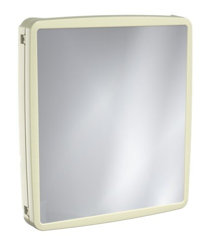Armário Banheiro Espelho Reversível Bege Ar21 - Sintex - 2