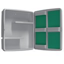 Ver imagem 4 de Armário Banheiro Espelho Reversível Cinza Ar41 - Sintex