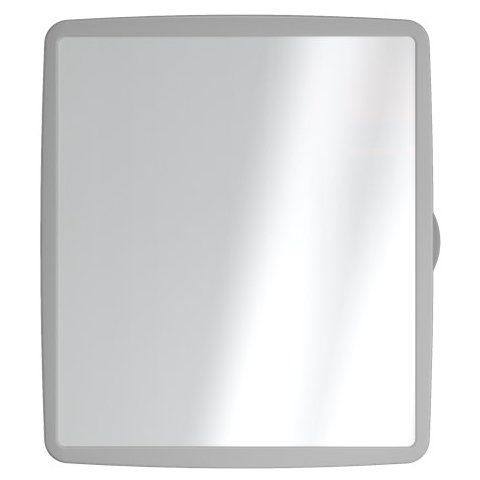 Armário Banheiro Espelho Reversível Cinza Ar41 - Sintex