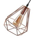 Ver imagem 2 de Pendente Gradeado Timan E27 Rose Nordecor