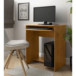 Escrivaninha Mesa Computador Office Compacta Pratica - Ej Moveis:freijó - 2