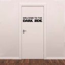 Ver imagem 3 de Kit de Adesivos Star Wars Welcome To The Dark Side Geek Porta Parede
