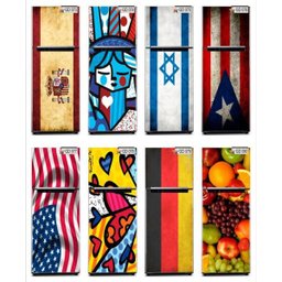 Adesivo Decorativo para Envelopamento de Geladeira e Freezer - Somente Frente - 12