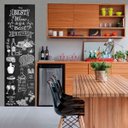 Ver imagem 2 de Adesivo Parede Chalkboard Lousa Adega, Vinhos e Queijos 1,80 X 0,50 M
