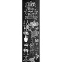 Ver imagem 1 de Adesivo Parede Chalkboard Lousa Adega, Vinhos e Queijos 1,80 X 0,50 M