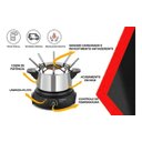 Ver imagem 3 de Panela Fondue Elétrico 1200w Mondial Legourmet-ii 8 Garfos