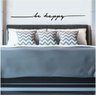Adesivo Decorativo Parede Frase BE HAPPY - 1