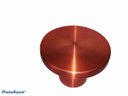 Ver imagem 1 de Pino Adnet Rose Gold Pendurado Redondo para Espelho 7,5cm