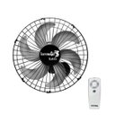 Ver imagem 1 de Ventilador de Parede com Controle Remoto Tufão 50cm Preto Bivolt Loren Sid