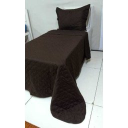 Kit Los Angeles 150 Fios Solteiro 2 Peças - Tabaco - 1