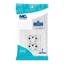 Ver imagem 6 de Conj Caixa Sobrepor 2 Tomadas 20a 75x75 Br Sleek Margirius Cor:branco