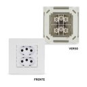 Ver imagem 2 de Conj Caixa Sobrepor 2 Tomadas 20a 75x75 Br Sleek Margirius Cor:branco