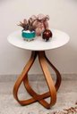 Ver imagem 3 de Mesa de Canto Bella Redonda Base de 70cm