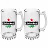 Kit 2 Canecas de Chopp Cerveja Vidro 475ml Tipo Alemã - 2