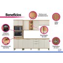 Ver imagem 5 de Kit Cozinha 5 Peças 11 Portas Bless CZ666 Off Linea