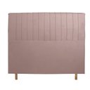Ver imagem 2 de Cabeceira Cama Box Casal Namur 140 Cm Suede Rose - MV Estofados Shop