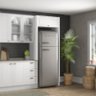 Fechamento para Geladeira Modulado com Armário 1 Porta Basculante Americana Henn - Branco Hp Fosco - 1