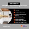 Fechamento para Geladeira Modulado com Armário 1 Porta Basculante Americana Henn - Branco Hp Fosco - 3