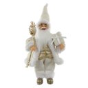 Ver imagem 1 de Papai Noel Natal em Pé Dourado 30cm