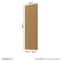 Ver imagem 4 de Painel Liso para TV 32 Polegadas Planejado 80x250cm Aruá CabeCasa MadeiraOriginals Marrom/Jatobá