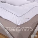 Ver imagem 7 de Pillow Top Super Macio Queen 158x198cm 600g/m² 4cm Altura Fibra Siliconizada Realce Premium Sultan