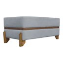 Ver imagem 4 de Puff Recamier Kodama para Cama King 200cm Bouclé Cores Pé Castanho