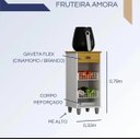 Ver imagem 3 de Fruteira Amora Compacta Gavetas Flex e com Pés Reguláveis - Chf Móveis