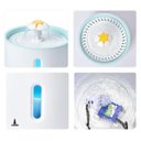 Ver imagem 2 de Bebedouro para Gatos e Cães Lorben 2,4 Litros LED USB Filtragem Purificação