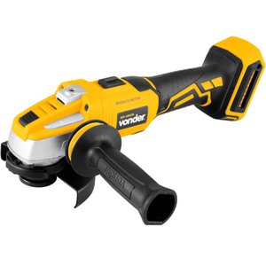 Esmerilhadeira 41/2" Bateria Intercambiável 18v Antivibração Vonder 3 Posições Fixação