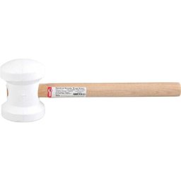 Martelo de Borracha 80mm Branco Nove54 - 4