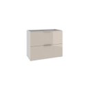 Ver imagem 5 de Conjunto para Banheiro com Gabinete, Cuba e Espelheira 80cm Pietra Móveis Bosi