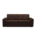 Ver imagem 2 de Sofá Decorativo Mendes 2 Lugares Sala de Estar 150cm Pés em Madeira Couro Marrom Chocolate G88 - Gra
