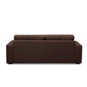 Ver imagem 6 de Sofá Decorativo Mendes 2 Lugares Sala de Estar 150cm Pés em Madeira Couro Marrom Chocolate G88 - Gra