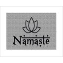 Ver imagem 1 de Tapete Capacho Entrada Frase Namastê