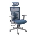 Ver imagem 1 de Cadeira de Escritorio Elements Vertta Grey and Blue Pro