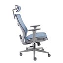 Ver imagem 2 de Cadeira de Escritorio Elements Vertta Grey and Blue Pro