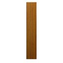 Ver imagem 1 de Placa Painel Ripado 3D 100% MDF 45cm x 250cm Requinte Gelius Naturale