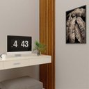 Ver imagem 3 de Placa Painel Ripado 3D 100% MDF 45cm x 250cm Requinte Gelius Naturale