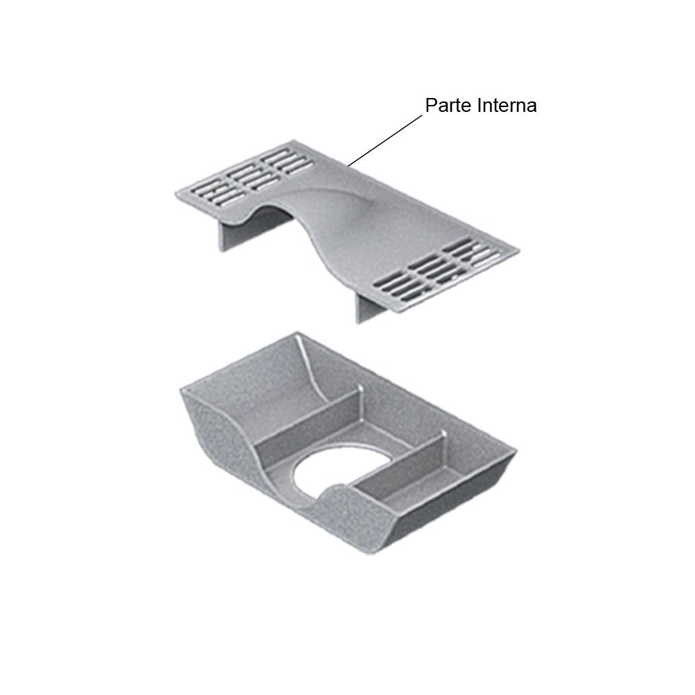 Ralo Inox Versata 60cm Tampa Inox - 3