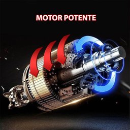 Mini Motosserra Eletrica 48V De Mao Sem Fio Portatil Corta Bambu Madeira Poda Jardim Jardinagem Galh - 2