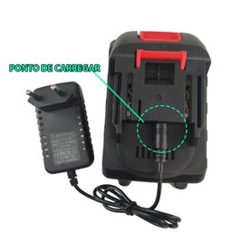 Mini Motosserra Eletrica 48V De Mao Sem Fio Portatil Corta Bambu Madeira Poda Jardim Jardinagem Galh - 8