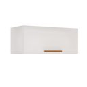 Ver imagem 2 de Armário Aéreo Cozinha 71 cm Rubi 1 Porta Branco/Cinamomo - Pnr Móveis