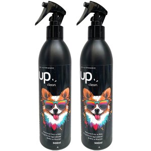 Kit 02x Desembaraçador Pet com Queratina para Cachorro Fluido 500ml