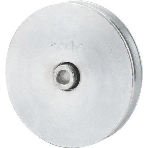 Roldana para Portão 4" Tipo U Aço Zincado R.bucha - Vonder