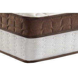 Conjunto Box King: Colchão Molas Anjos Masterpocket Ensacadas King Best Marrom + Base Crc Courano - 4