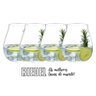 Conjunto 4 Copos Cristal Riedel Bar Gin Tônica Drink 762ml - 2